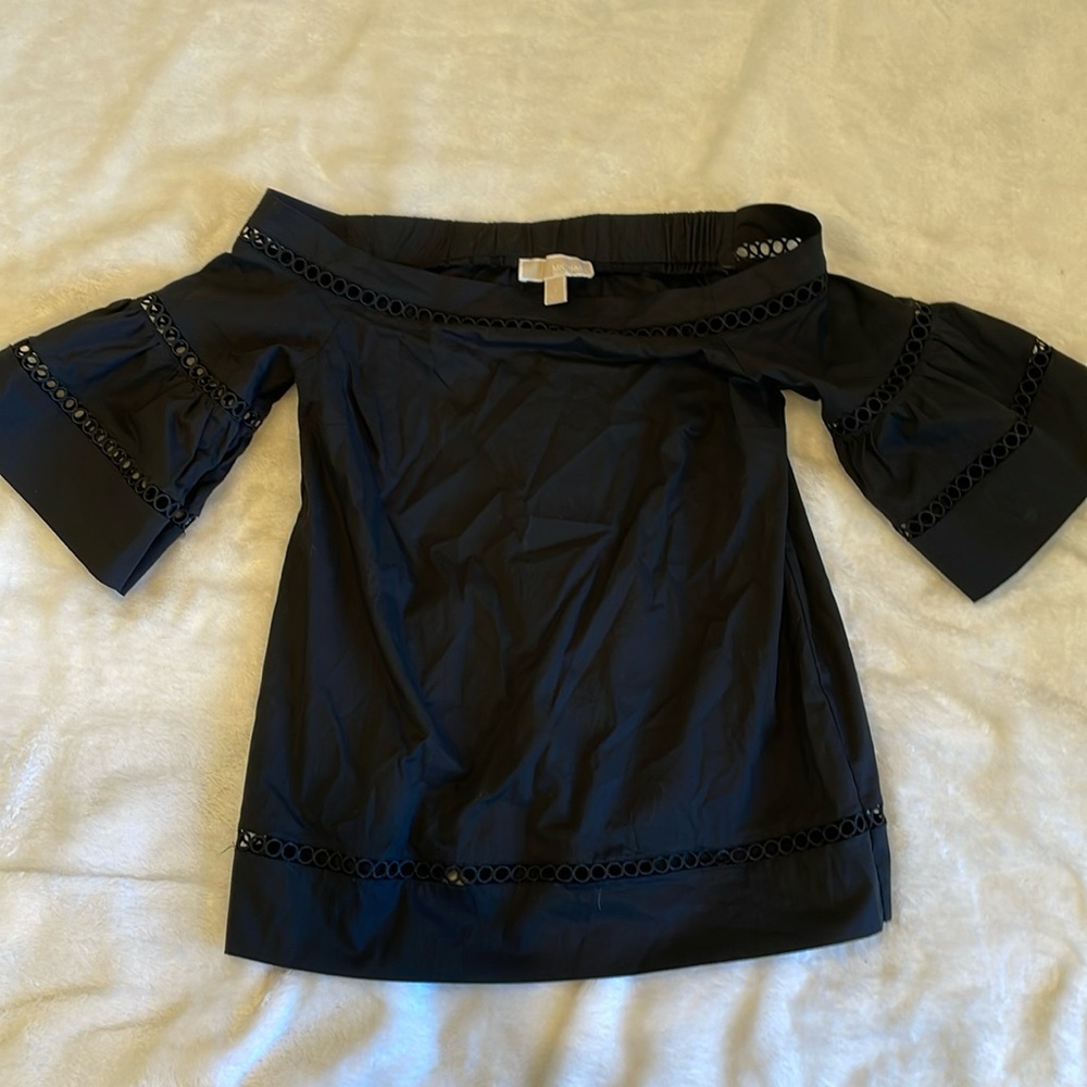 Michael Kors black off-shoulder top in perfect condition